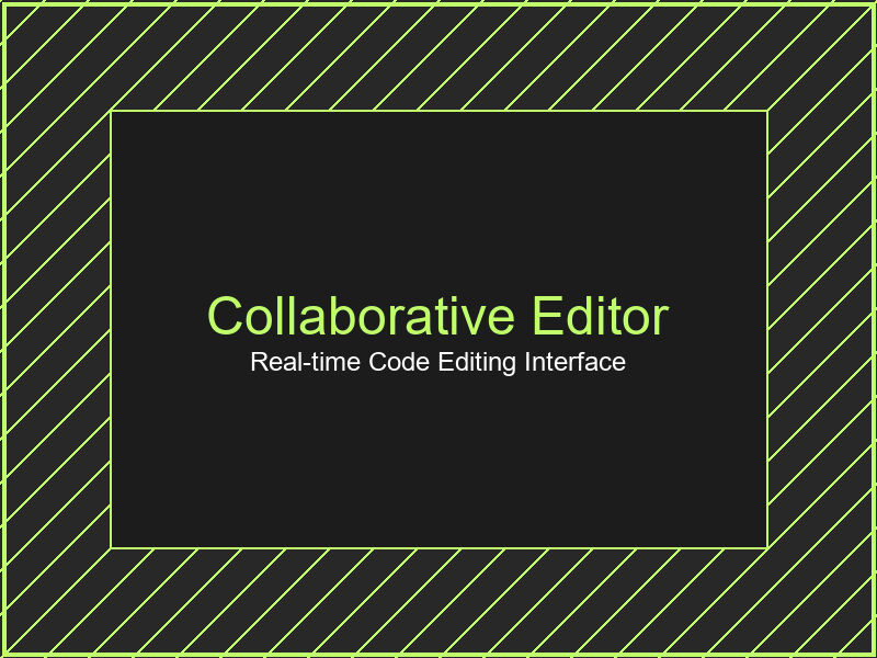 ForgeX collaborative code editor prototype with real-time programming features